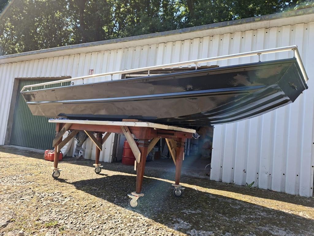 Cobra aluminium platbodem met Yamaha buitenboordmotor, Ophalen, Gebruikt, Aluminium, Benzine