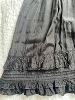 Zwarte jurk , maat 42/44 met ruches en pailletten van nolita, Zwart, Maat 42/44 (L), Ophalen of Verzenden, Zo goed als nieuw