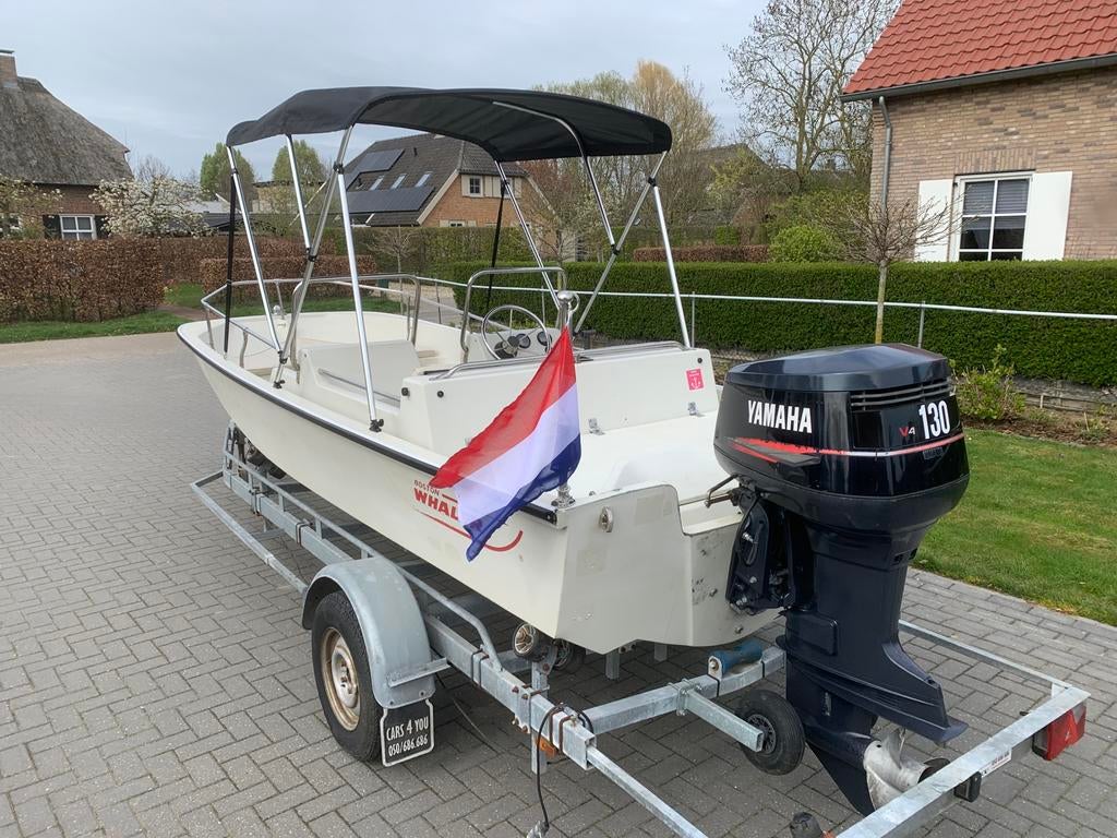 Boston Whaler 17f Yamaha 130 pk VERKOCHT ‼️, 70 pk of meer, Ophalen of Verzenden, Zo goed als nieuw, 3 tot 6 meter