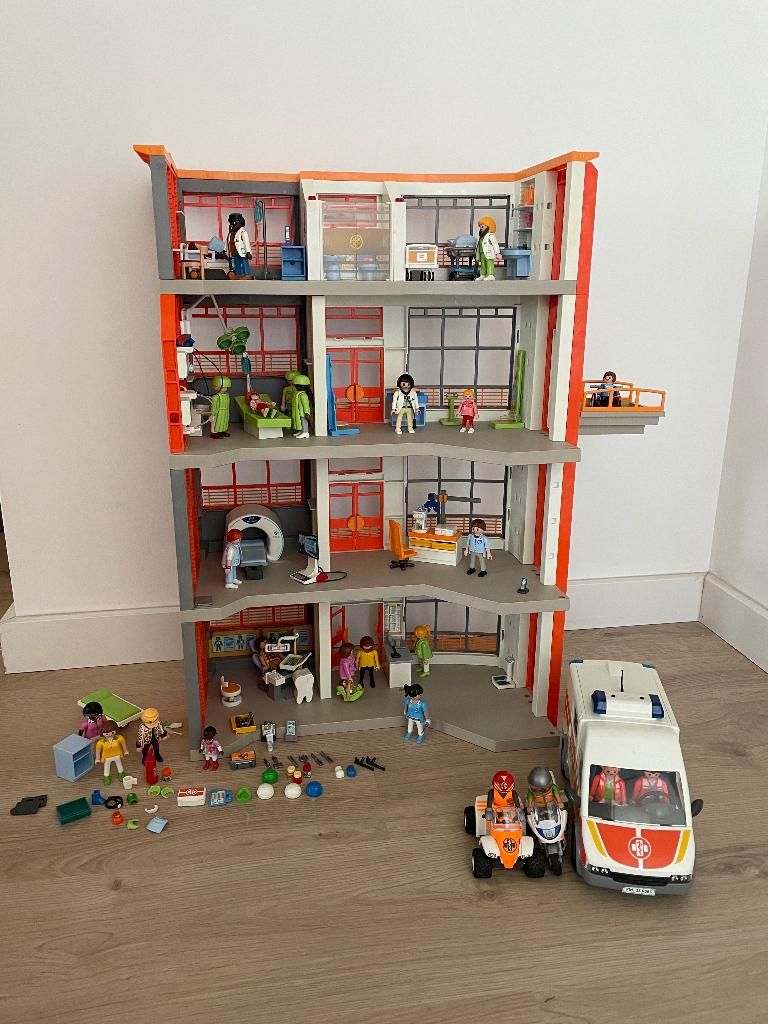 Playmobil Ziekenhuis, Kinderen en Baby's, Speelgoed | Playmobil, Ophalen, Gebruikt, Los playmobil