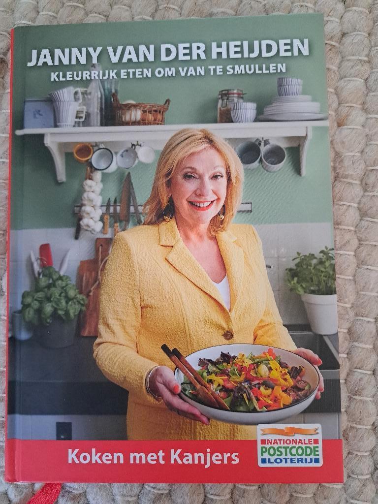zgan kookboek van koken met kanjers; Janny van der Heijden, Boeken, Kookboeken, Hoofdgerechten, Ophalen of Verzenden, Zo goed als nieuw