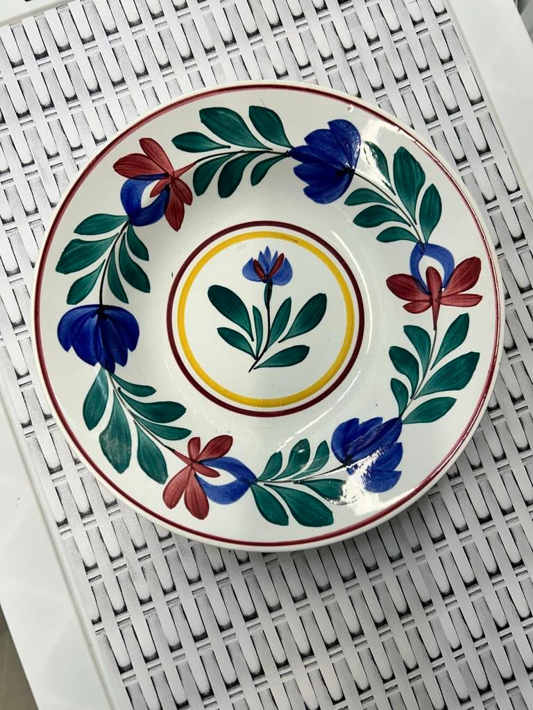 Zeldzaam Diep Bord Societe Ceramique 23 cm - Goede Conditie, Ophalen of Verzenden
