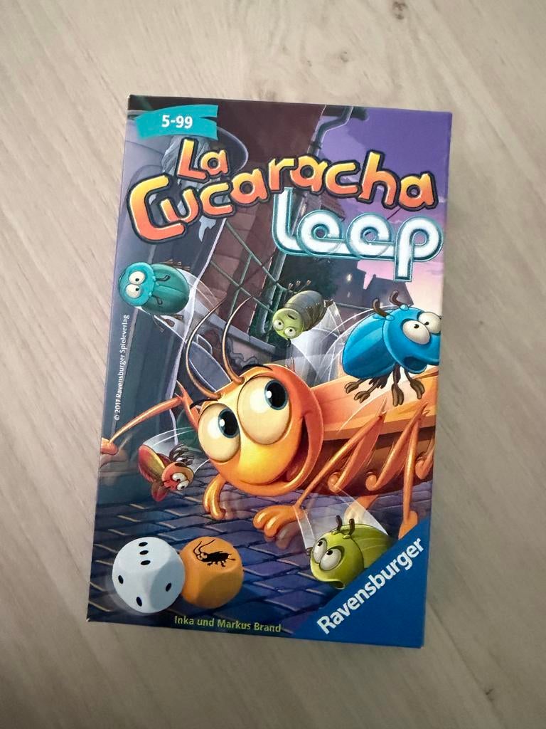 La Cucaracha Loop reis editie - Zo goed als nieuw, Hobby en Vrije tijd, Gezelschapsspellen | Bordspellen, Ophalen of Verzenden