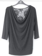 JOSEPH RIBKOFF Tricot Top - Rug met Kant zwart mt M, Kleding | Dames, Tops, Maat 38/40 (M), Zwart, Joseph Ribkoff, Ophalen of Verzenden