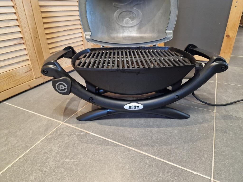 Weber electrische BBQ, Ophalen, Zo goed als nieuw