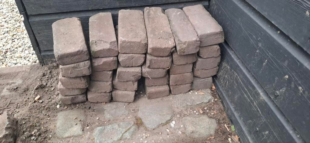 25 Waaltjes - Gebruikte Bestrating voor Tuin of Pad, Ophalen, Overige materialen, Gebruikt, Klinkers