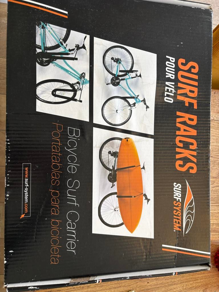 Surfboardrek voor fiets - Surf System, Fietsen en Brommers, Fietsaccessoires | Overige Fietsaccessoires, Nieuw, Ophalen of Verzenden