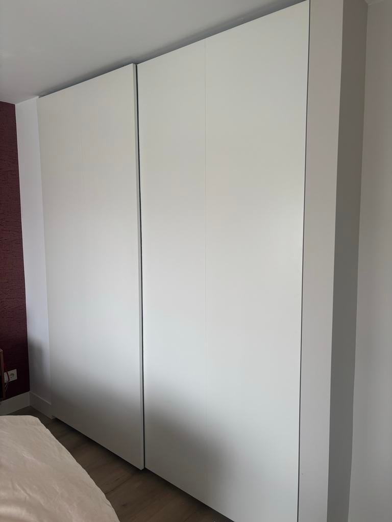 Ikea Hasvik Schuifdeuren 200x236 cm, Ophalen, Kunststof, Gebruikt, 200 cm of meer