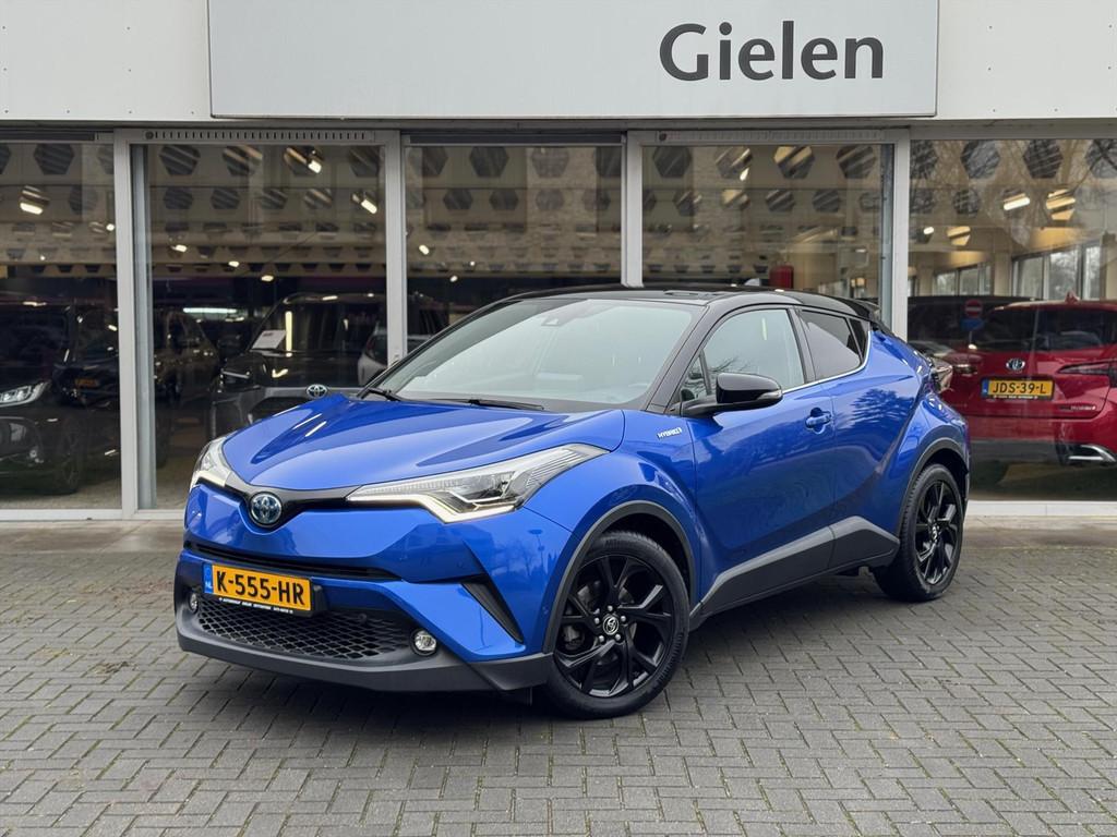 Toyota C-Hr 1.8 Hybrid Bi-Tone Plus | JBL, Led Pakket, Half, Auto's, Automaat, 12 maanden, 136 pk, Euro 6