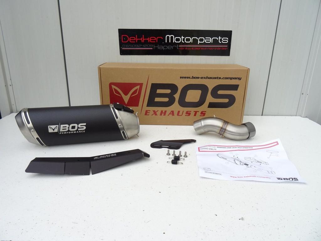 Bos Streetfox Black Coated Demper Kawasaki Z900 2020-2024, -, -, Nieuw, Ophalen of Verzenden