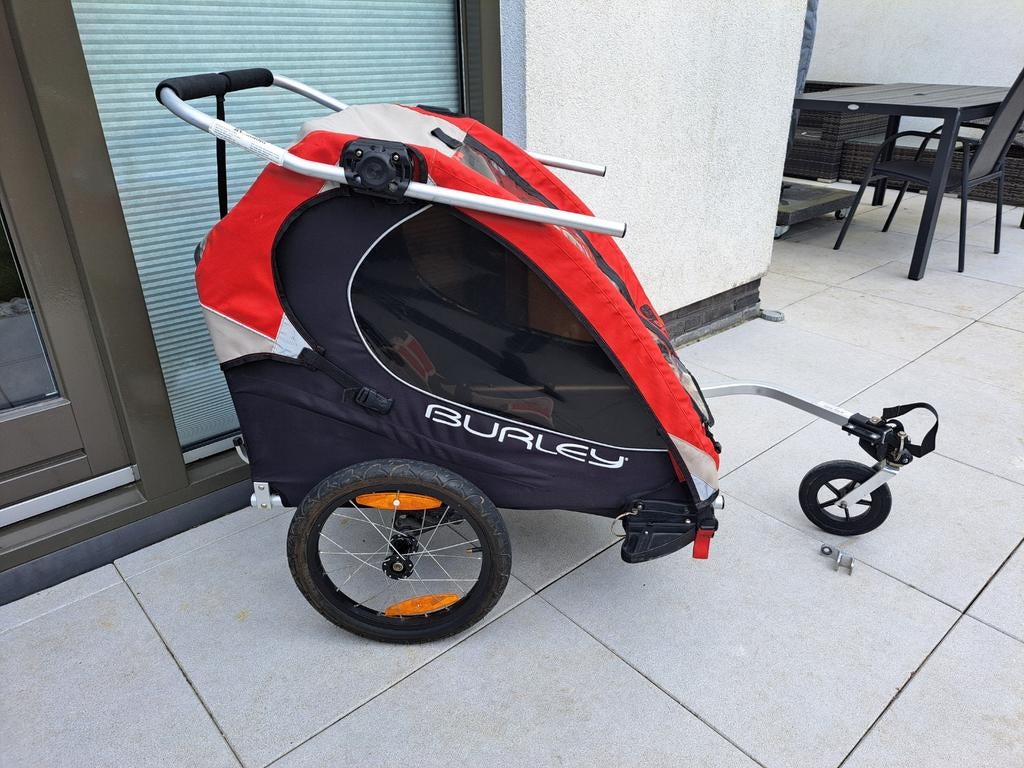 Burley Solo ST Fietskar - Compleet en Goede Staat, Ophalen, Gebruikt, Opvouwbaar, Burley