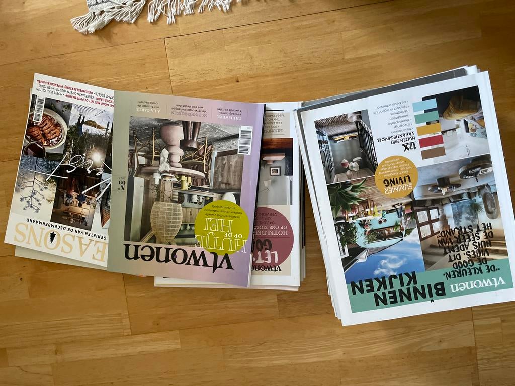 VTWonen tijdschriften jaargang 2021 en 2020 - Gratis, Boeken, Tijdschriften en Kranten, Ophalen, Zo goed als nieuw, Overige typen