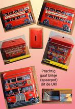 Spaarpot Churchill's dubbeldekker London gave retro vintage!, Ophalen of Verzenden, Nieuw, Overige, Overige merken