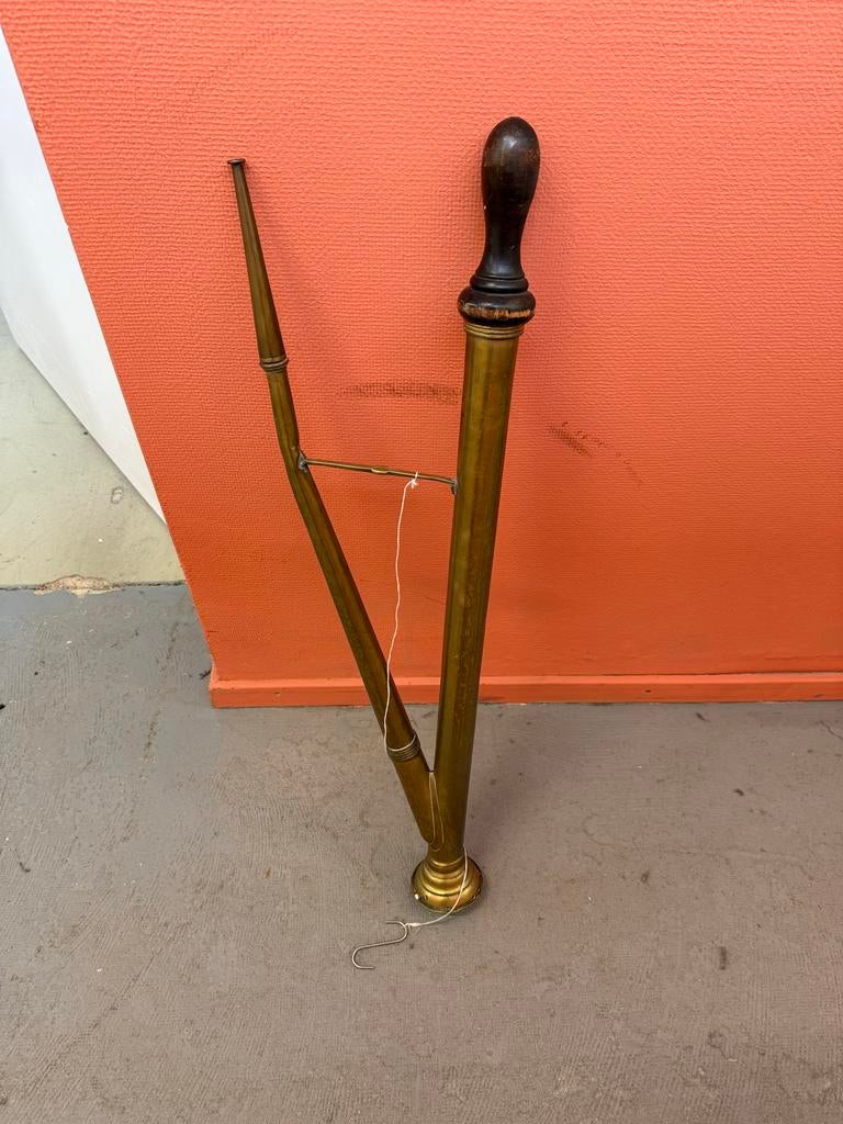 Antieke koperen waterspuit uit erfenis, Antiek en Kunst, Antiek | Koper en Brons, Koper, Ophalen of Verzenden