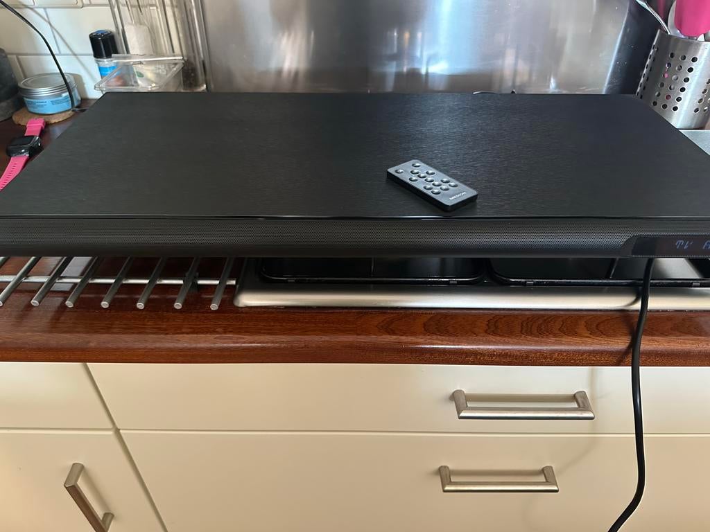 Medion Soundbase met afstandsbediening en display, Ophalen, Game console, Zo goed als nieuw, Origineel