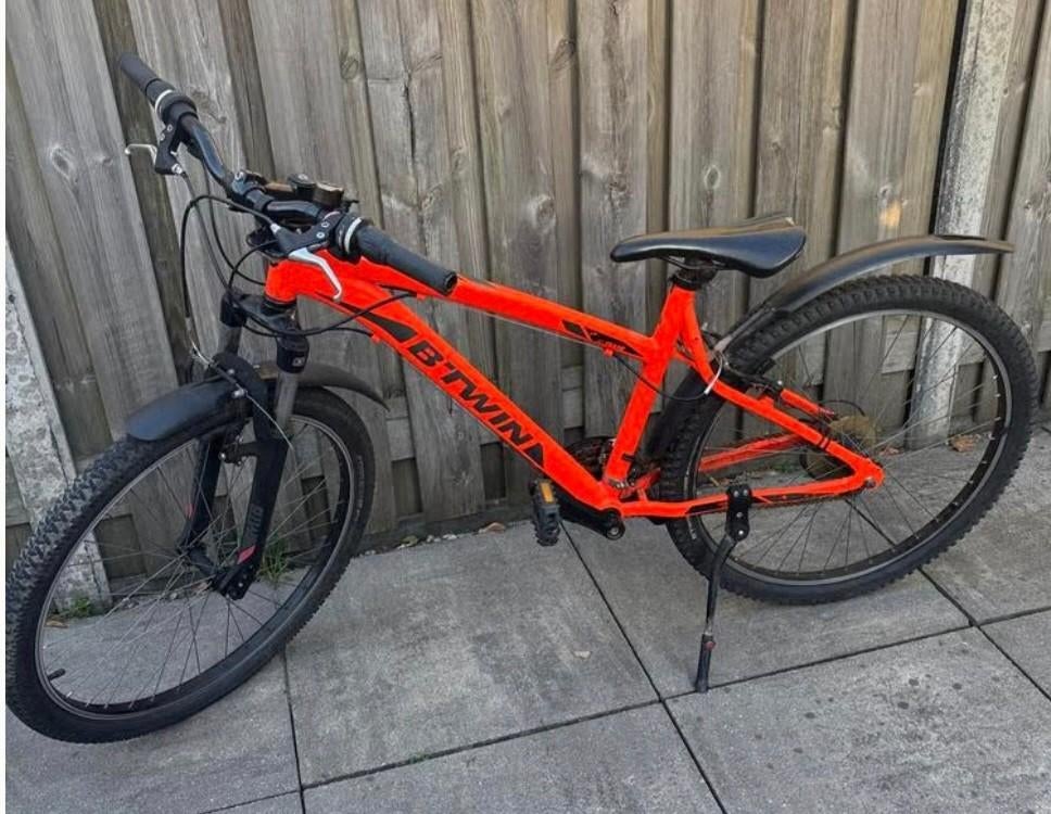 Mountainbike 26 inch, Fietsen en Brommers, Fietsen | Jongens, Gebruikt, Versnellingen, BTWIN, Ophalen