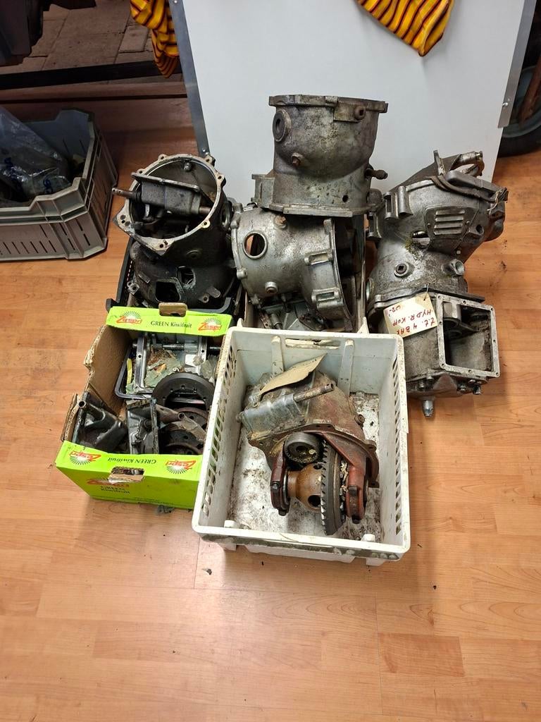 Partij Saab Versnellingsbakken en onderdelen voor revisie., Auto-onderdelen, Ophalen, Saab