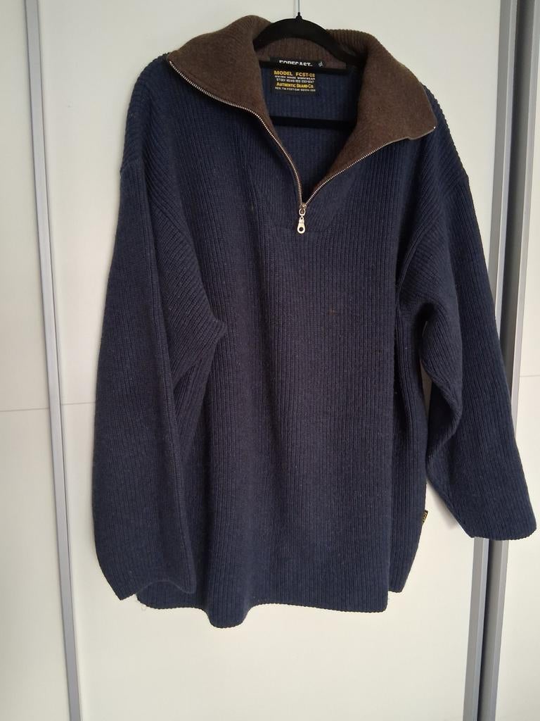 Schippers trui maat XL (valt als XXL) maat 58, Kleding | Heren, Grote Maten, Ophalen of Verzenden, Zo goed als nieuw, Blauw, Trui of Vest