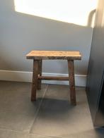 landelijk houten krukje, Huis en Inrichting, Krukjes, Ophalen, Hout