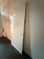 Opdekdeur 211x88 met ingebouwde tochtstrip, Gebruikt, 80 tot 100 cm, Binnendeur, Ophalen of Verzenden