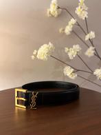 YSL Riem Zwart met Gouden Gesp, Kleding | Dames, Riemen en Ceinturen, Minder dan 3 cm, 100 cm of meer, Zwart, Heupriem