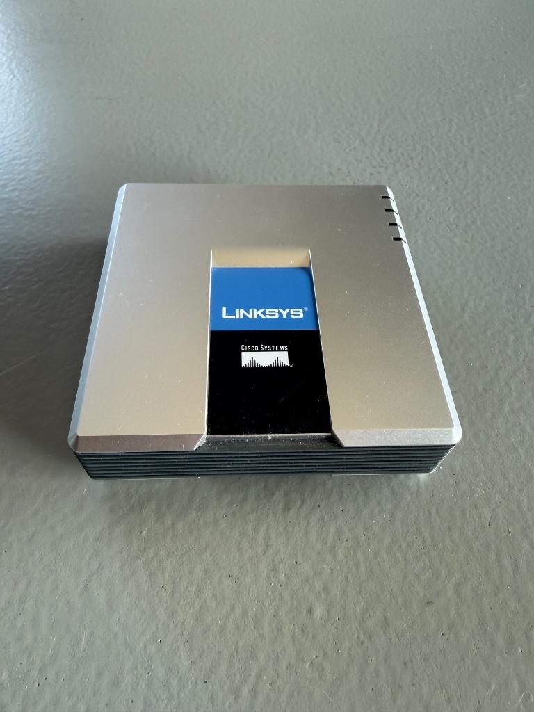 Cisco Linksys SPA2102 ATA, Ophalen of Verzenden, Zo goed als nieuw, Toebehoren