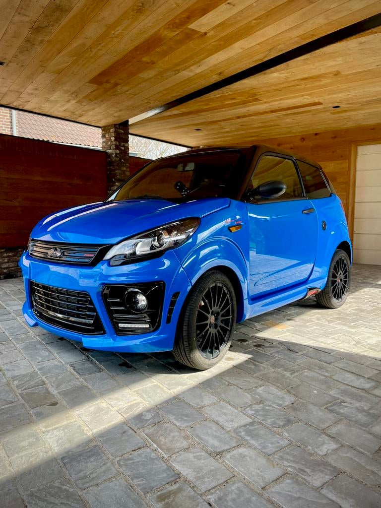 Mooie extra grote sportieve Ligier brommobiel, weinig km’s, Diversen, Ophalen, Gebruikt, Ligier, 16 km/u of meer