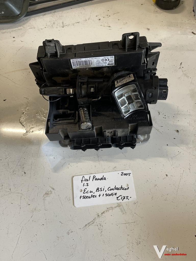 Fiat panda 1.2 2005 Ecu set, Gebruikt, -, -, Ophalen of Verzenden