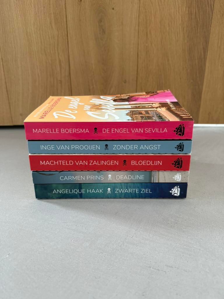 De Crime Compagnie 5 leesboeken, Ophalen of Verzenden, Zo goed als nieuw