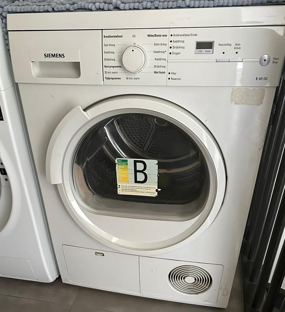 Droger en wasmachine, Witgoed en Apparatuur, Wasdrogers, 8 tot 10 kg, Ophalen of Verzenden, Zo goed als nieuw, 85 tot 90 cm