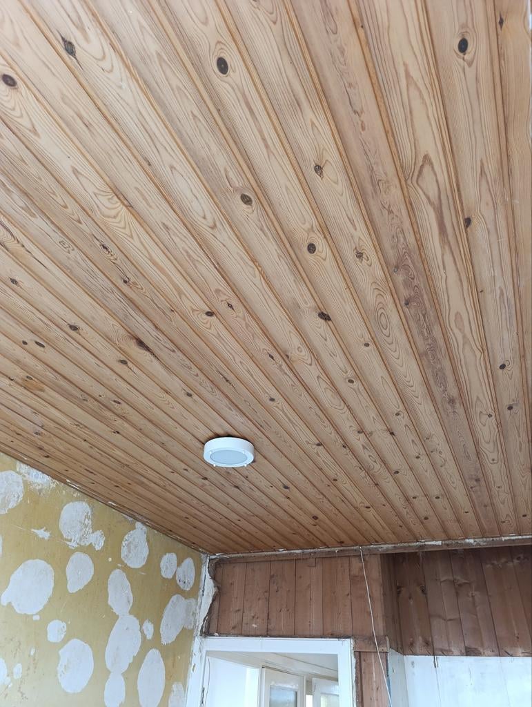 Schrootjes hout gratis op te halen. 11m2 gedemonteerd., Doe-het-zelf en Verbouw, Ophalen, Minder dan 25 mm, Zo goed als nieuw