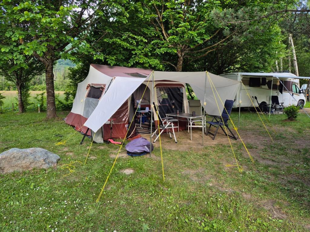 Jamet Outdoor 4x4 123 Systeem Vouwwagen uit 2012, Caravans en Kamperen, Ophalen, Meerkleurig, Tot en met 4, Jamet