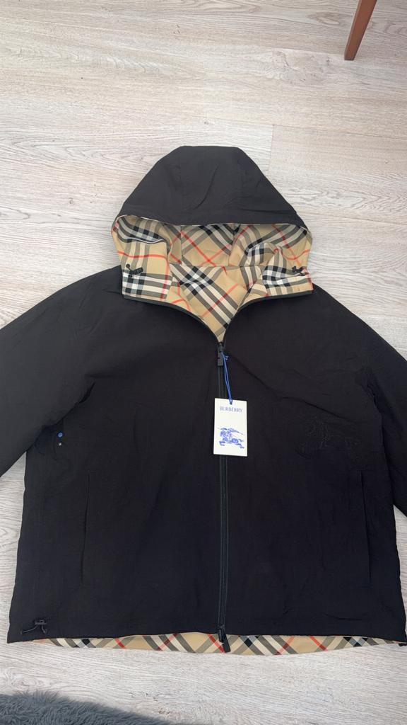 Burbery windbreker maat m, Ophalen of Verzenden, Zo goed als nieuw, Zwart