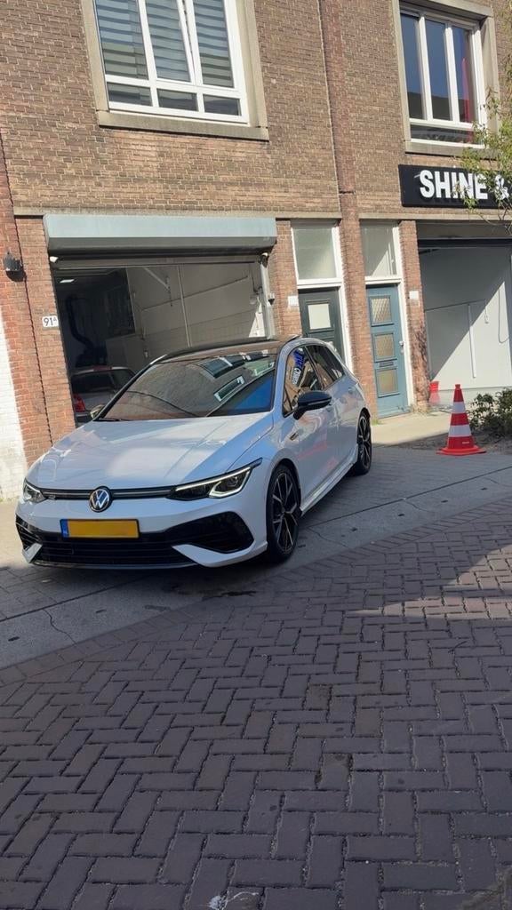 Volkswagen Golf 2.0 TSI 320pk 7-DSG 4MOTION 2021 Wit, 4 cilinders, 1984 cc, 320 pk, Alcantara