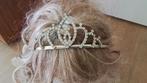 Tiara  , bling bling , spiegeldoosje, Ophalen of Verzenden, Zo goed als nieuw, Carnaval, Accessoires