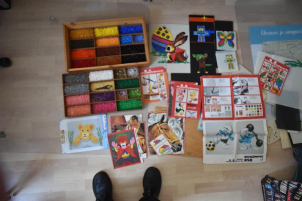 ministeck, Kinderen en Baby's, Speelgoed | Educatief en Creatief, Ophalen, Gebruikt, Knutselen