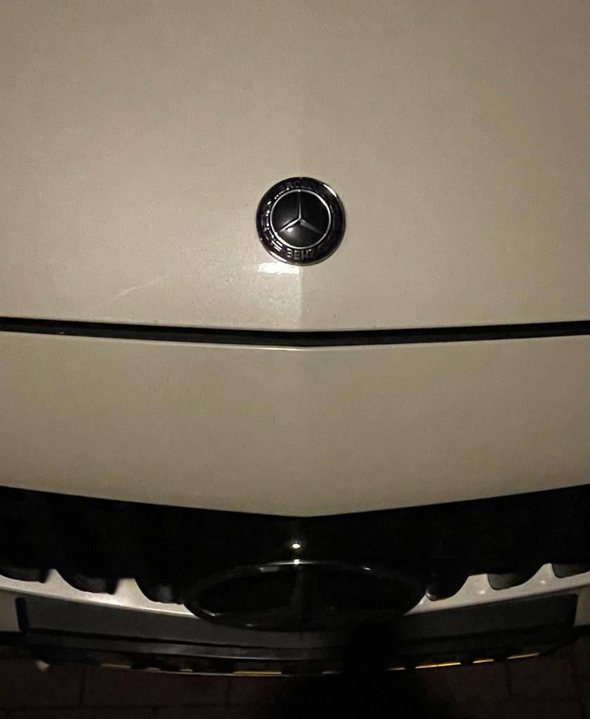 mercedes motorkap ster glans zwart c43 c63 gla cla e63 glc, Auto-onderdelen, Ophalen of Verzenden, Nieuw, Mercedes-Benz