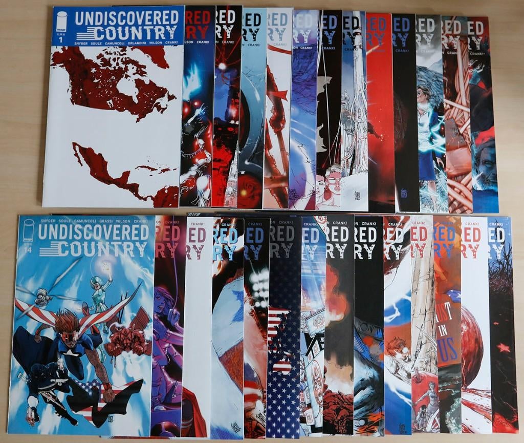 Comics: Undiscovered Country - Image Comics, Ophalen, Amerika, Zo goed als nieuw, Meerdere comics