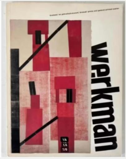 Werkman, Druksels En Gebruiksdrukwerk Druksel Prints And Gen, Ophalen of Verzenden