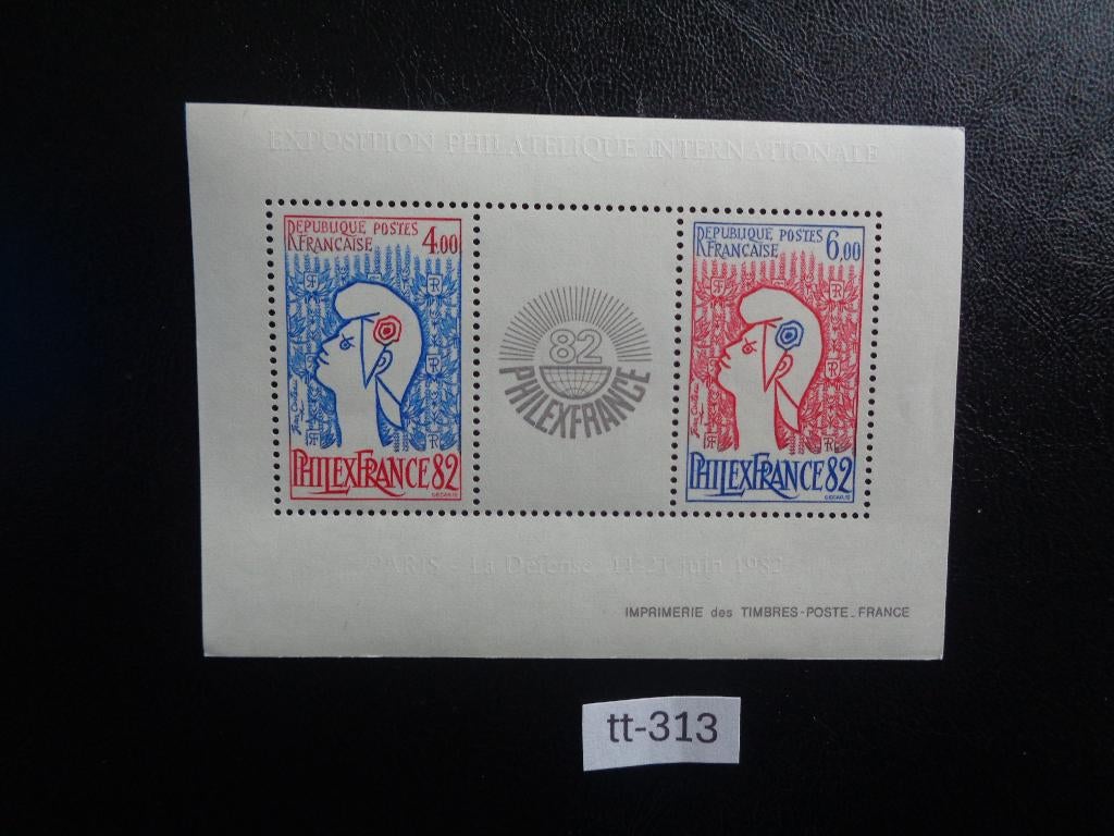 frankrijk - blokje philex france / postfris 1982 (tt-313), Ophalen of Verzenden, Postfris