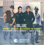 cd-single van Blue feat Stevie Wonder, Angie Stone - signed,, Ophalen of Verzenden, Zo goed als nieuw, Pop