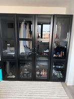 IKEA Pax kast met glazen deuren, Ophalen, Gebruikt, 200 cm of meer, 150 tot 200 cm