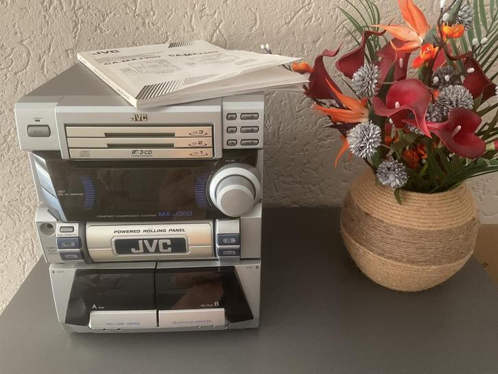 JVC Compact system( CA-MXJ300) zonder speakers, Audio, Tv en Foto, Stereo-sets, Gebruikt, Speakers, JVC, Ophalen of Verzenden
