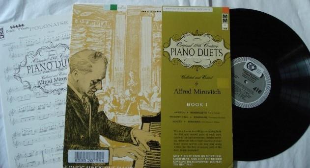 Alfred Mirovitch -  Original 18th century piano duets, Ophalen of Verzenden, Gebruikt, 12 inch