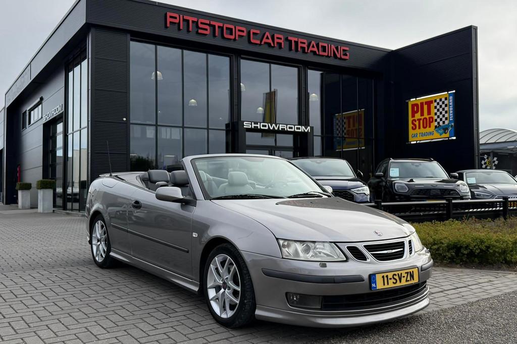 Saab 9-3 Cabrio 2.0T Aero, 210pk, 14 jarig bezit! Xenon, Rij, Auto's, Saab, 1998 cc, Gebruikt, Cabriolet, 4 stoelen
