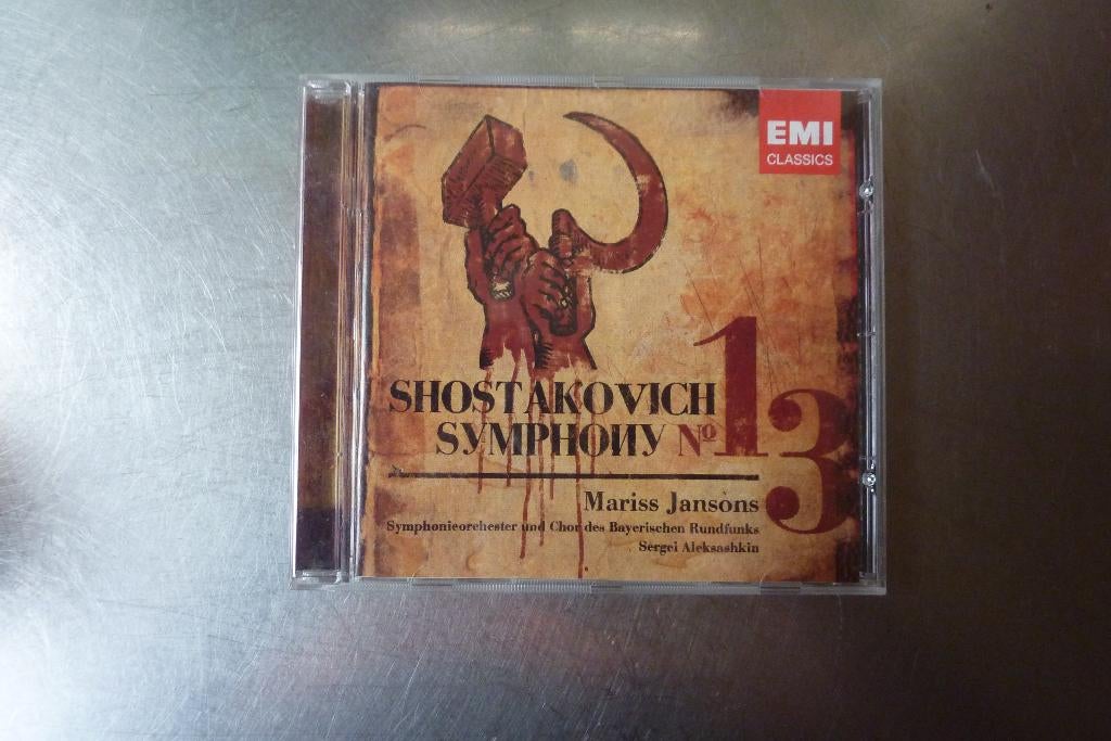 Shostakovich Symphony No 13 - Aleksashkin, Mariss Jansons, Ophalen of Verzenden, Modernisme tot heden, Zo goed als nieuw, Overige typen