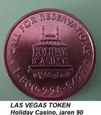 LAS VEGAS, jaren 90, speelautomaat token mardi grass, Ophalen of Verzenden, Overige materialen, Buitenland
