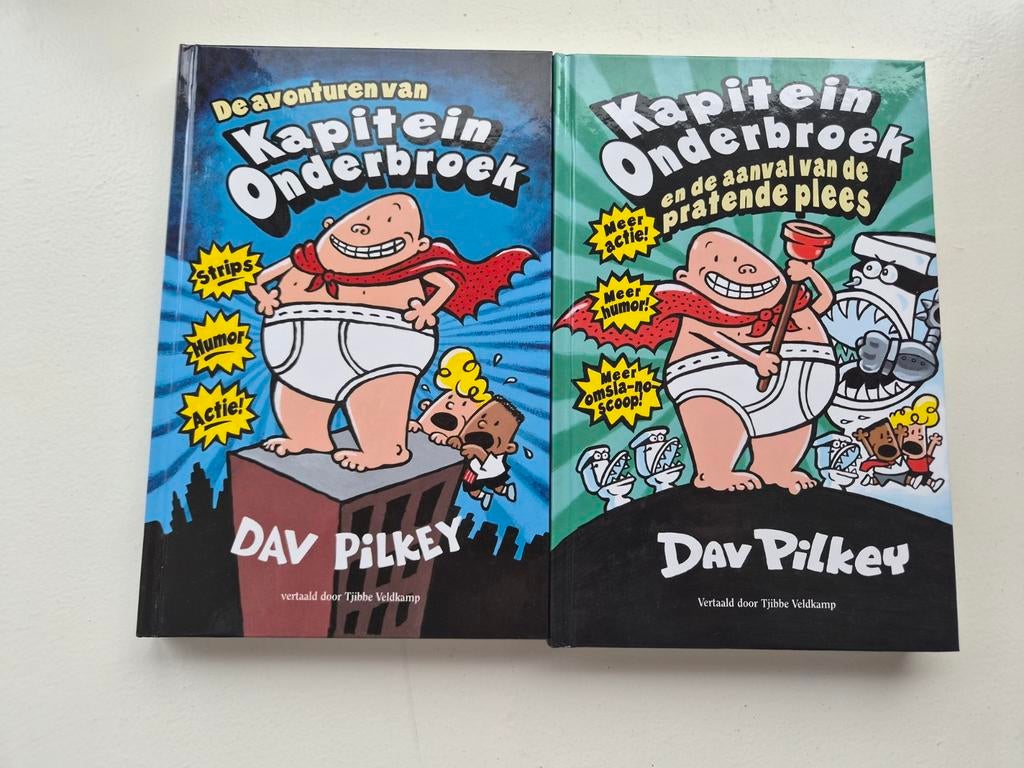 Kapitein Onderbroek Boeken, Ophalen of Verzenden