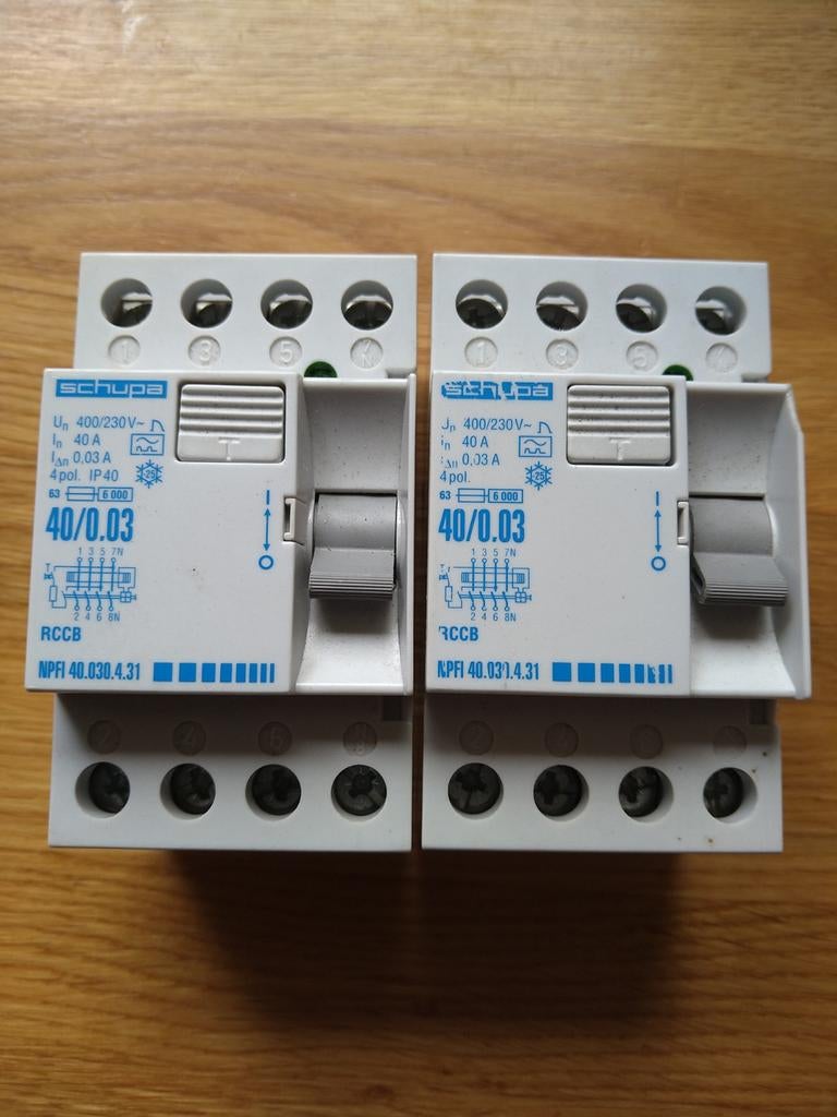 Schupa aardlekschakelaar 40/0.03, Ophalen of Verzenden
