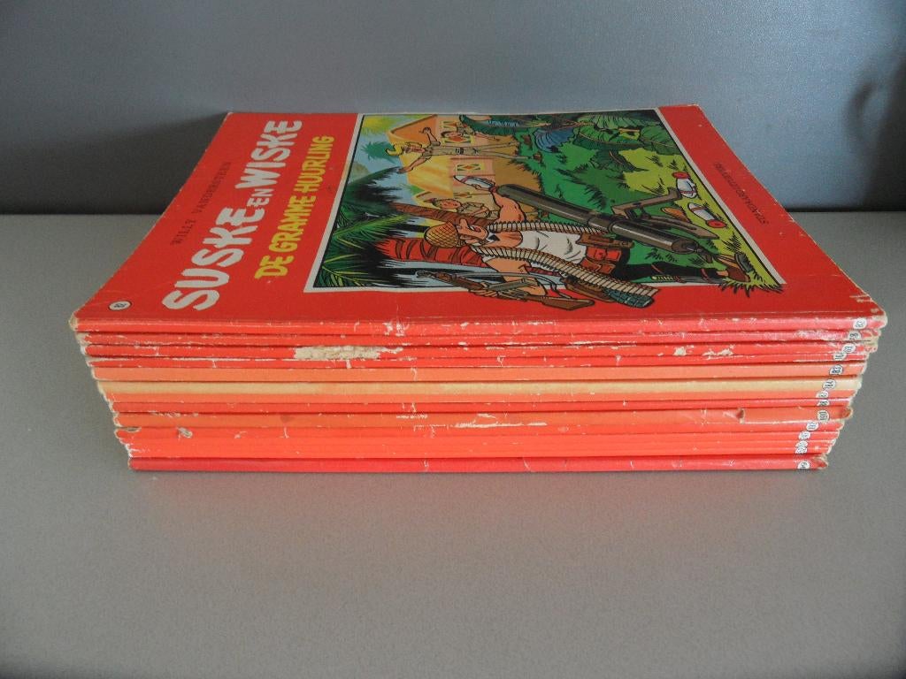 Suske en Wiske. 14 X, Boeken, Stripboeken, Gelezen, Meerdere stripboeken, Ophalen of Verzenden